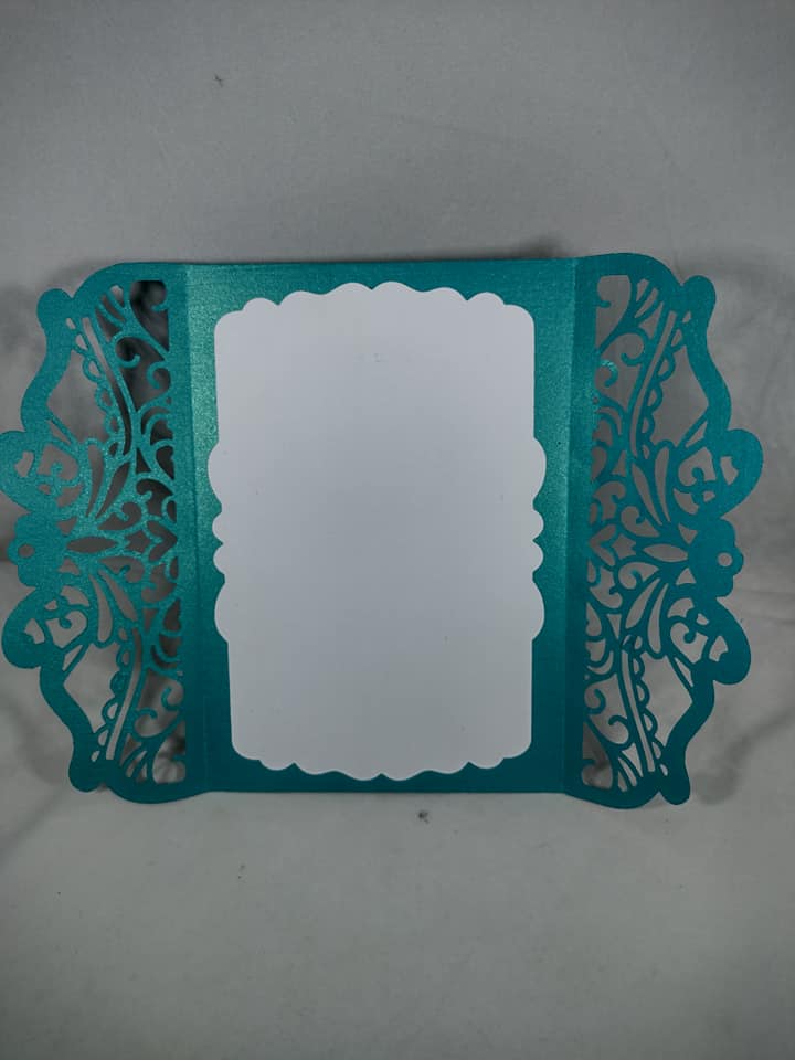 Gate Fold Swirl Green